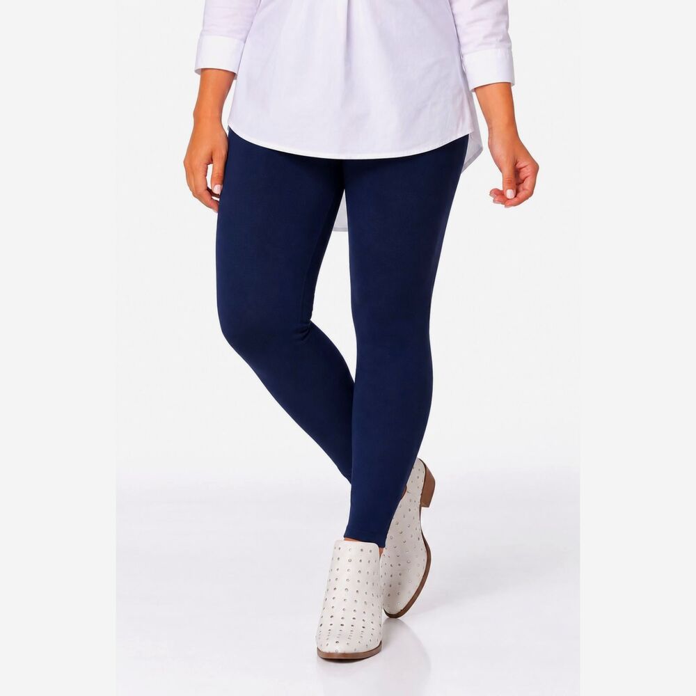 Cato Active Leggings Deep Navy Blue Size 18/20W NWT